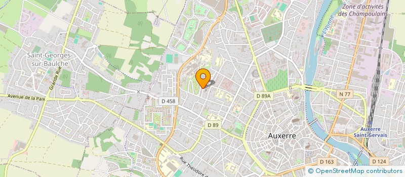 localisation de l'entreprise MONSIEUR JEAN-PIERRE MALGOIRE à AUXERRE