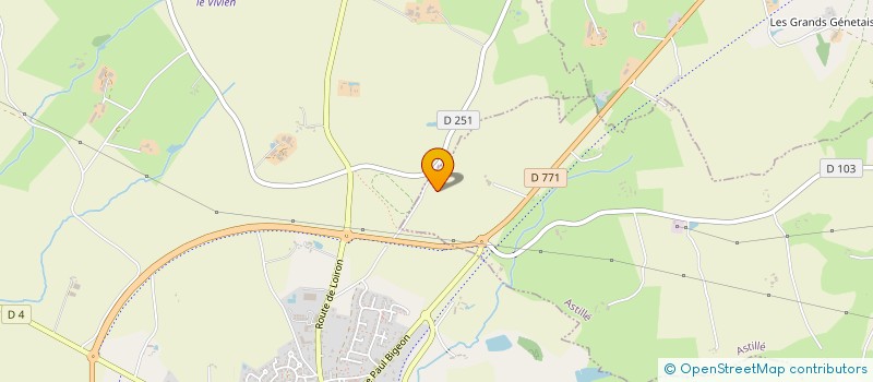 localisation de l'entreprise MONSIEUR JEAN-PIERRE MALLET  ASTILLE