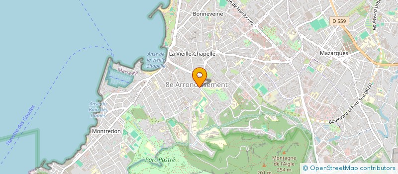 localisation de l'entreprise MONSIEUR JEAN PIERRE MANCIARACINA  MARSEILLE