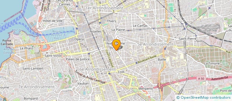 localisation de l'entreprise MONSIEUR JEAN-PIERRE MANOUELIAN à MARSEILLE