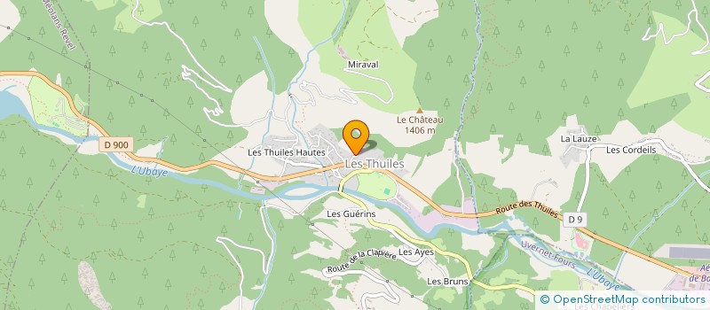 localisation de l'entreprise MONSIEUR JEAN-PIERRE MANUEL  BARCELONNETTE