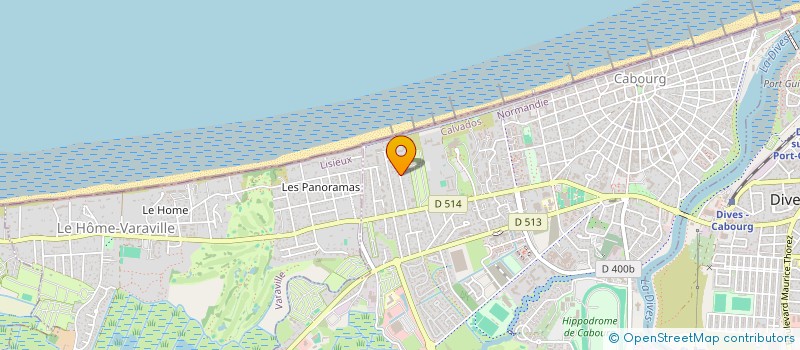 localisation de l'entreprise MONSIEUR JEAN-PIERRE MARCHAND  CABOURG