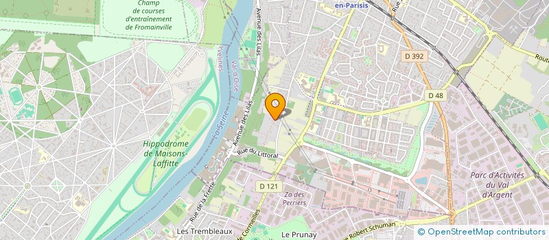 localisation de l'entreprise MONSIEUR JEAN-PIERRE MARQUAND à CORMEILLES-EN-PARISIS