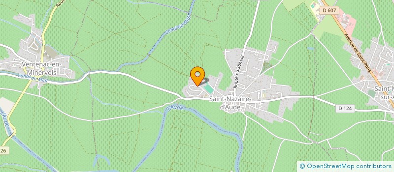 localisation de l'entreprise MONSIEUR JEAN-PIERRE MARQUES  SAINT NAZAIRE D'AUDE