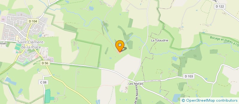 localisation de l'entreprise MONSIEUR JEAN-PIERRE MARSAIS à SAINT-CLEMENT-DE-LA-PLACE
