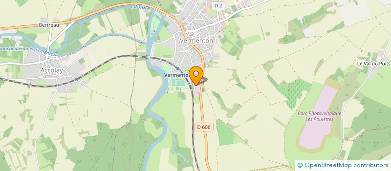 localisation de l'entreprise MONSIEUR JEAN-PIERRE MARSIGNY  VERMENTON