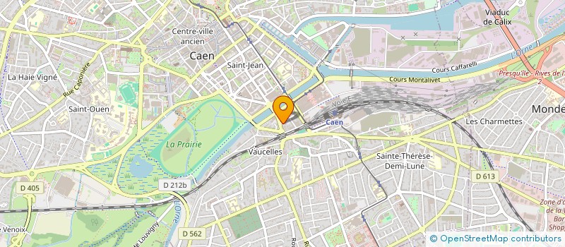 localisation de l'entreprise MONSIEUR JEAN-PIERRE MARTIN à CAEN