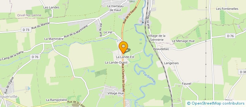localisation de l'entreprise MONSIEUR JEAN-PIERRE MARTIN à QUETTREVILLE-SUR-SIENNE
