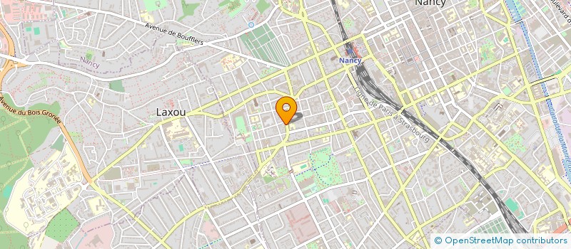 localisation de l'entreprise MONSIEUR JEAN-PIERRE MARTIN  NANCY