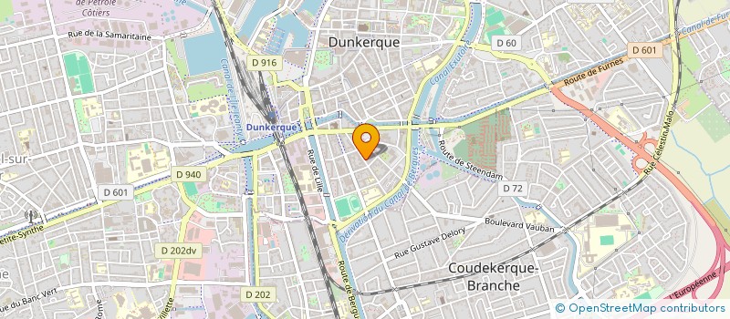 localisation de l'entreprise MONSIEUR JEAN-PIERRE MARTINAGE à DUNKERQUE