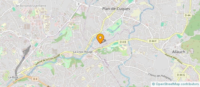 localisation de l'entreprise MONSIEUR JEAN-PIERRE MARTINEZ  PLAN-DE-CUQUES