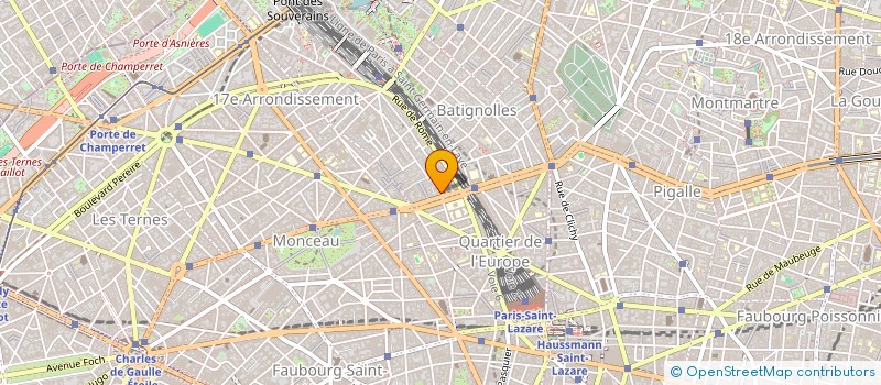 localisation de l'entreprise MONSIEUR JEAN-PIERRE MARTY  PARIS