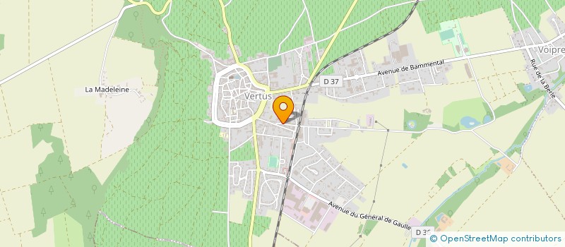 localisation de l'entreprise MONSIEUR JEAN-PIERRE MASSARD  BLANCS-COTEAUX