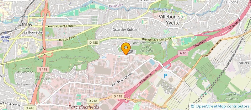 localisation de l'entreprise MONSIEUR JEAN-PIERRE MASSIS  VILLEBON-SUR-YVETTE