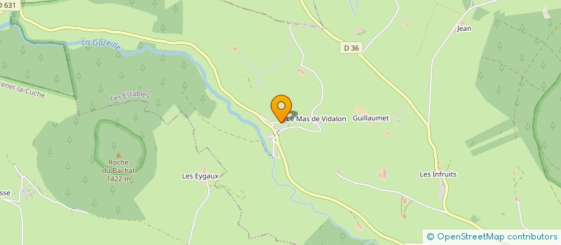 localisation de l'entreprise MONSIEUR JEAN-PIERRE MASSON à LE MONASTIER-SUR-GAZEILLE