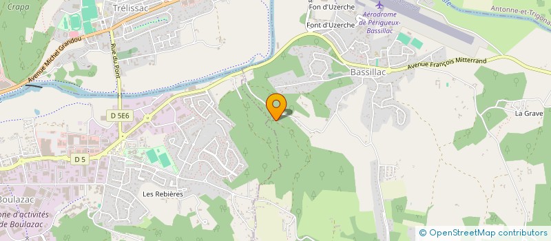 localisation de l'entreprise MONSIEUR JEAN-PIERRE MATHIEU  BASSILLAC ET AUBEROCHE