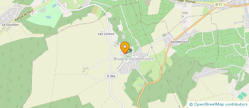 localisation de l'entreprise MONSIEUR JEAN-PIERRE MAUMY à BRUGNY-VAUDANCOURT