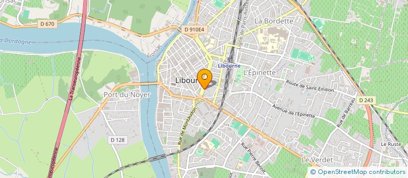 localisation de l'entreprise MONSIEUR JEAN-PIERRE MAYGNAN  LIBOURNE