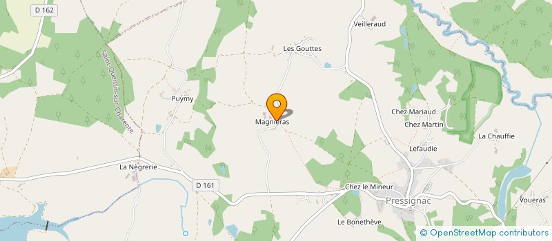 localisation de l'entreprise MONSIEUR JEAN-PIERRE MEILLAT à PRESSIGNAC