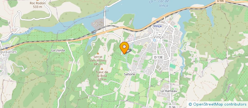 localisation de l'entreprise MONSIEUR JEAN-PIERRE MENDOZA  VINCA