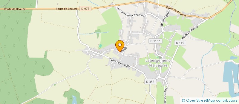localisation de l'entreprise MONSIEUR JEAN-PIERRE MEYER  LABERGEMENT-LES-SEURRE