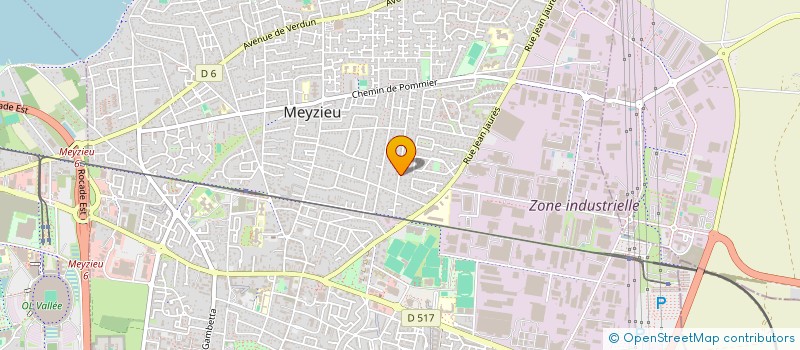 localisation de l'entreprise MONSIEUR JEAN-PIERRE MICHALLAT à MEYZIEU