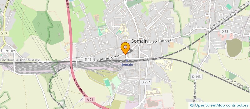 localisation de l'entreprise MONSIEUR JEAN-PIERRE MICHEL à SOMAIN