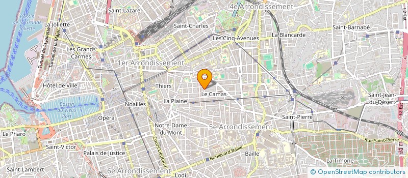 localisation de l'entreprise MONSIEUR JEAN-PIERRE MILLIAT à MARSEILLE