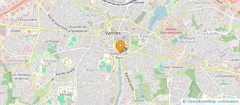 localisation de l'entreprise MONSIEUR JEAN-PIERRE MOAL à VANNES