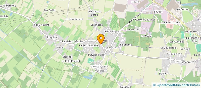 localisation de l'entreprise MONSIEUR JEAN-PIERRE MOISY  SAVIGNY-EN-VERON