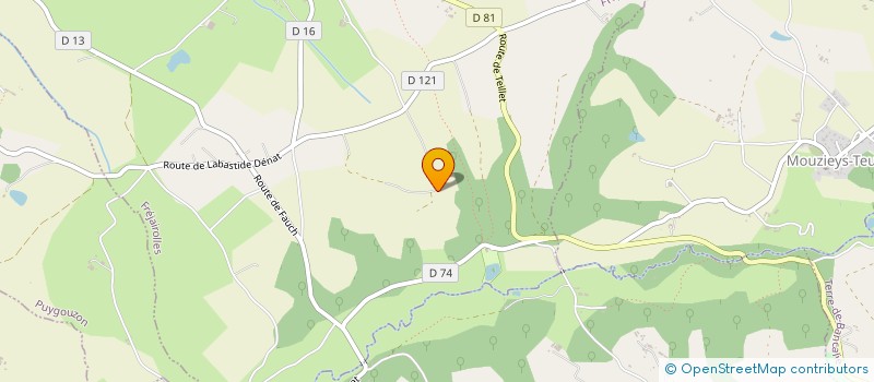 localisation de l'entreprise MONSIEUR JEAN-PIERRE MOLINIER  PUYGOUZON