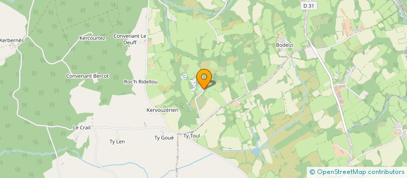 localisation de l'entreprise MONSIEUR JEAN PIERRE MOLLARD  SAINT-SERVAIS