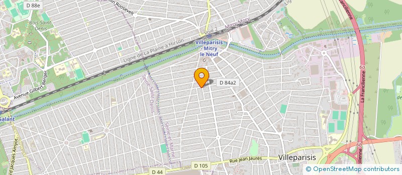 localisation de l'entreprise MONSIEUR JEAN-PIERRE MONTANE à VILLEPARISIS