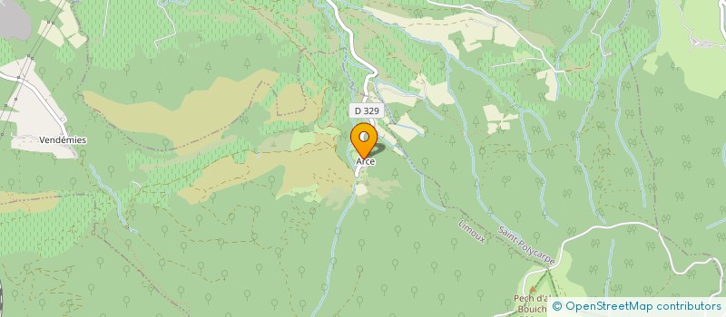 localisation de l'entreprise MONSIEUR JEAN-PIERRE MONTANE  LIMOUX