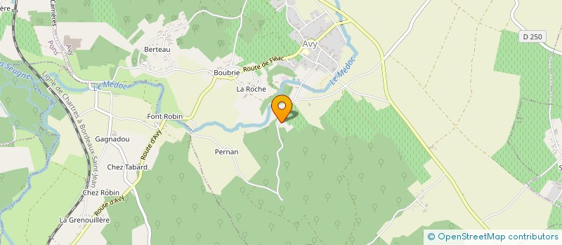 localisation de l'entreprise MONSIEUR JEAN-PIERRE MONTEL  PONS