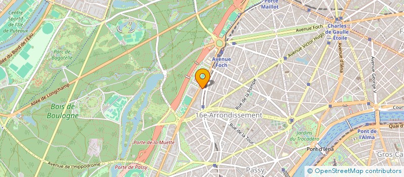 localisation de l'entreprise MONSIEUR JEAN-PIERRE MONTET  PARIS