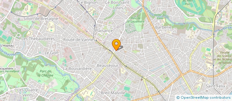 localisation de l'entreprise MONSIEUR JEAN PIERRE MORAN à NANTES
