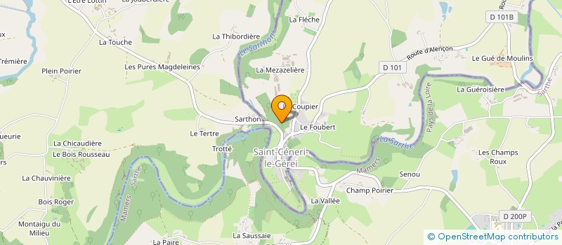 localisation de l'entreprise MONSIEUR JEAN-PIERRE MOREAU à LARRE