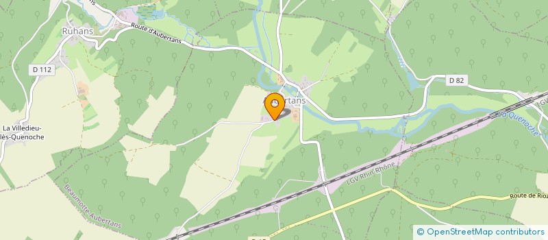 localisation de l'entreprise MONSIEUR JEAN-PIERRE MOSER  BEAUMOTTE-AUBERTANS