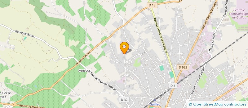 localisation de l'entreprise MONSIEUR JEAN-PIERRE MOTHES  GAILLAC