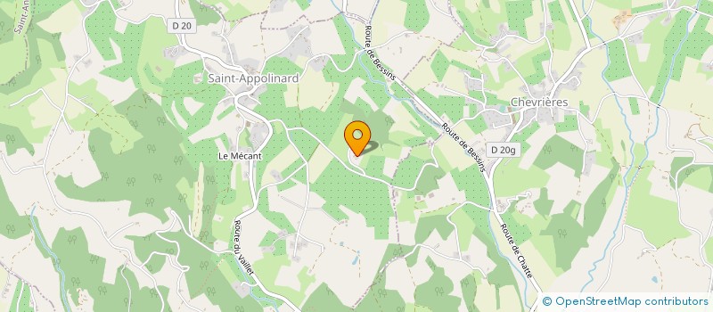 localisation de l'entreprise MONSIEUR JEAN-PIERRE MOULIN à SAINT-MARCELLIN