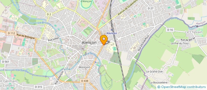 localisation de l'entreprise MONSIEUR JEAN-PIERRE MOUNIER à ALENCON
