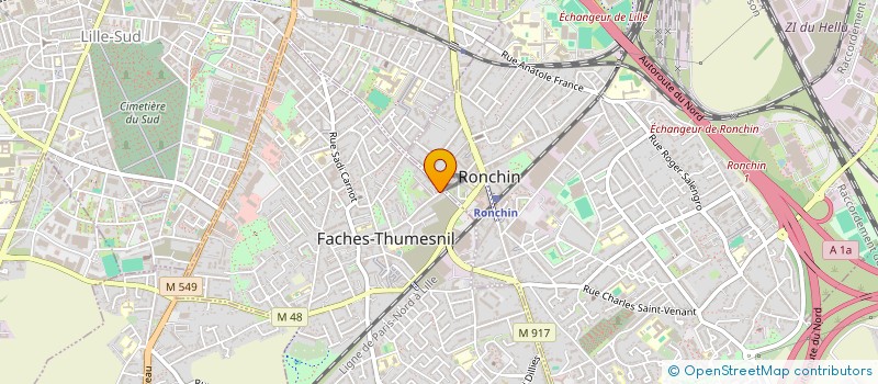 localisation de l'entreprise MONSIEUR JEAN-PIERRE MUZARD à FACHES-THUMESNIL