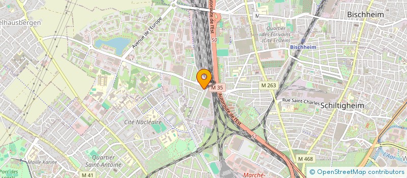 localisation de l'entreprise MONSIEUR JEAN PIERRE NAFZIGER  SCHILTIGHEIM