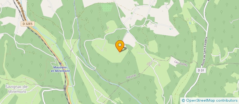 localisation de l'entreprise MONSIEUR JEAN-PIERRE NALLET  FLEURAC