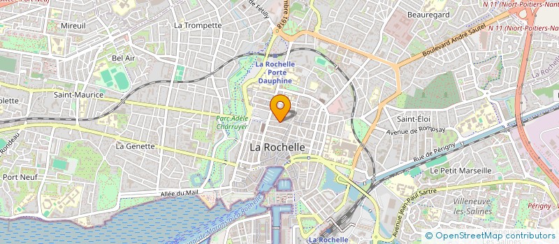 localisation de l'entreprise MONSIEUR JEAN-PIERRE NAU  LA ROCHELLE