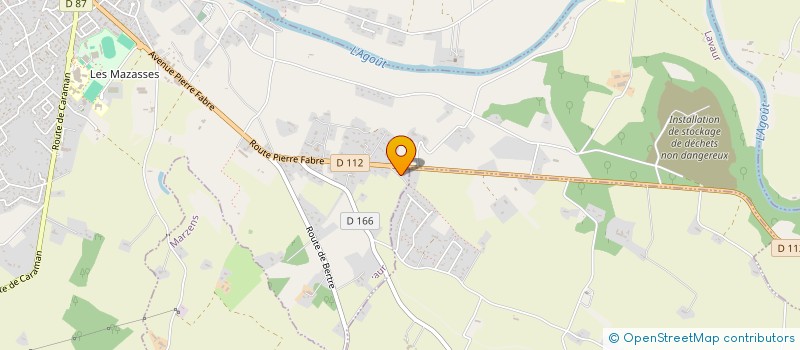 localisation de l'entreprise MONSIEUR JEAN-PIERRE NEGRE  MASSAC-SERAN