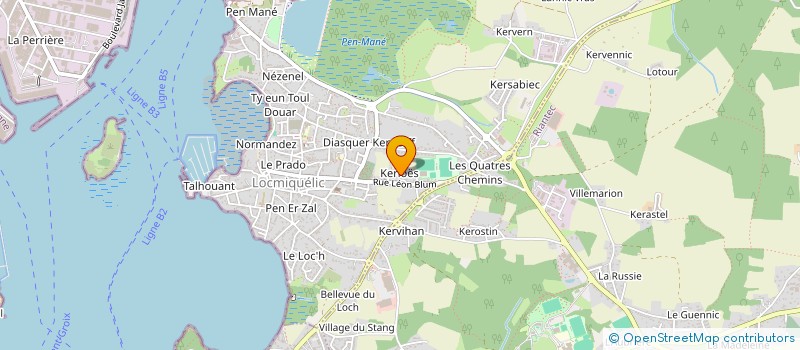 localisation de l'entreprise MONSIEUR JEAN-PIERRE NENY à LOCMIQUELIC