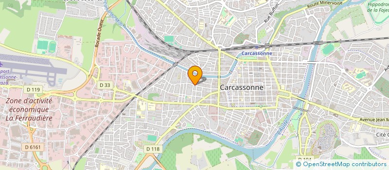 localisation de l'entreprise MONSIEUR JEAN-PIERRE NERE à CARCASSONNE