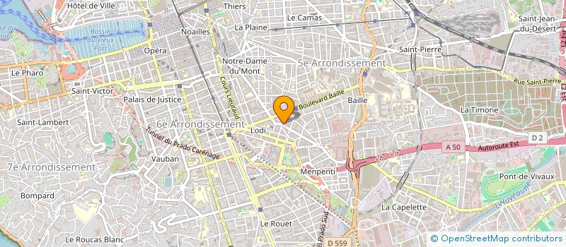 localisation de l'entreprise MONSIEUR JEAN-PIERRE NERI à MARSEILLE